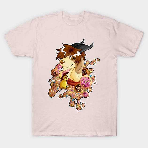 Donut Goat T-Shirt by Cynical_Blue